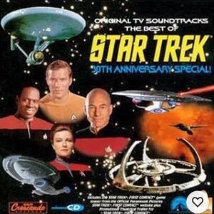 VTG Star Trek Original TV Soundtrack 30th Anniversary Special CD Collectible